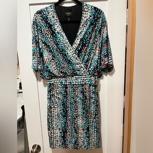 Laundry by Shelli Segal Multi Colored Dress size 6